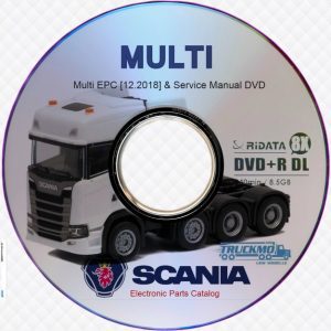 Scania Multi EPC 12.2018 Service Manual DVD
