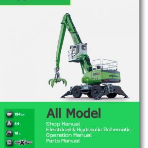 Sennebogen Full Shop Manual DVD