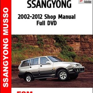 Ssangyong 2002 2012 Shop Manual Full DVD 2