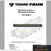 Tadano Mobile Crane Full Shop Manual DVD6 1 1 1