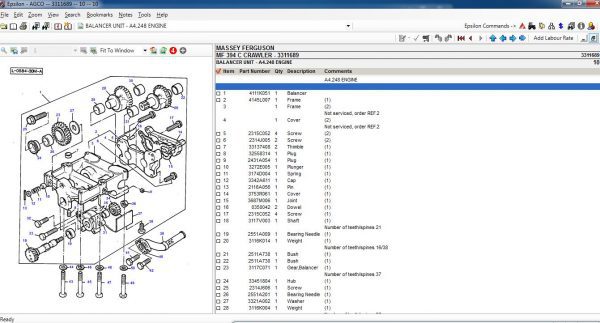 AGCO Massey Ferguson EU 052019 Parts Books 5