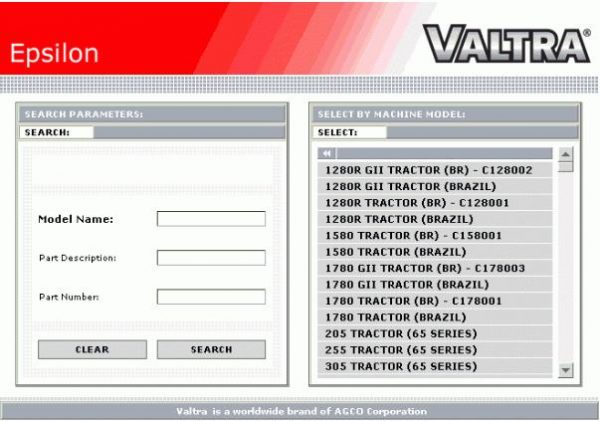 AGCO Valtra NA Tractor 052019 Parts Books2