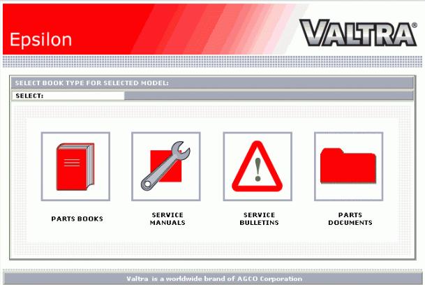 AGCO Valtra NA Tractor 052019 Parts Books 1