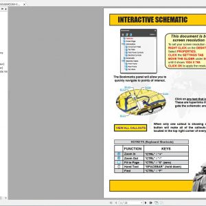 CAT Excavator 316F and 318F Schematic3