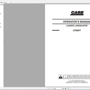 Case Landscaper Loader Shop Manual DVD (5)