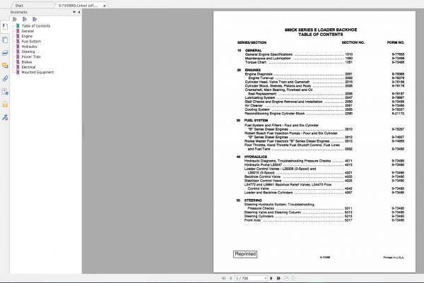 Case Backhoe Loader New Model Service Manual Full DVD4
