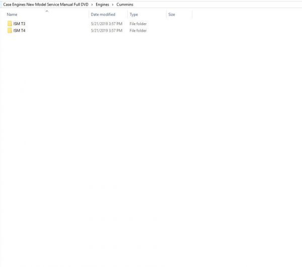 Case Engines New Model Service Manual Full DVD3