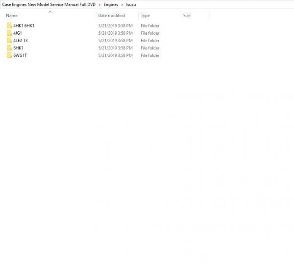 Case Engines New Model Service Manual Full DVD4