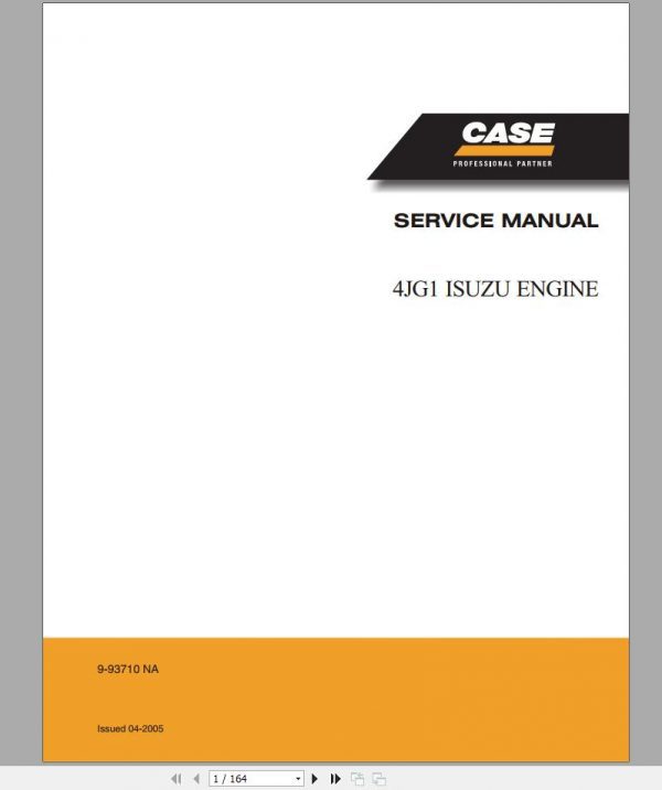 Case Engines New Model Service Manual Full DVD5