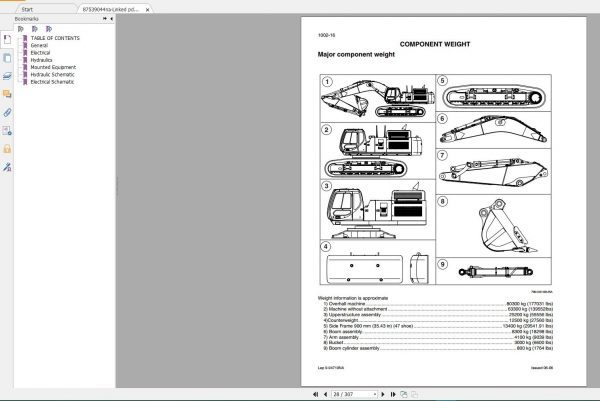 Case Excavators New Model Service Manual Full DVD4