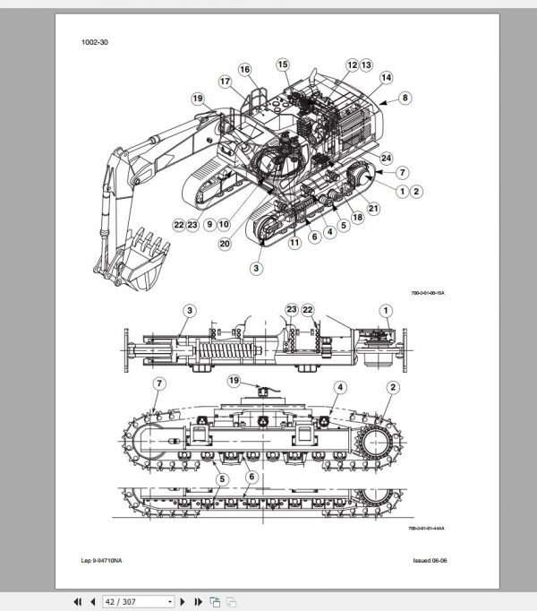 Case Excavators New Model Service Manual Full DVD5