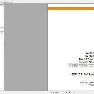 Case Rollers New Model Service Manual Full DVD10