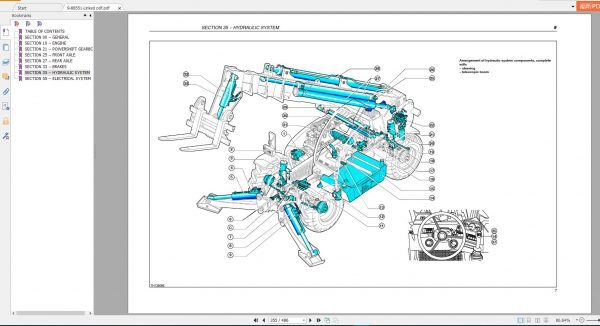Case Telehandlers New Model Service Manual Full DVD10