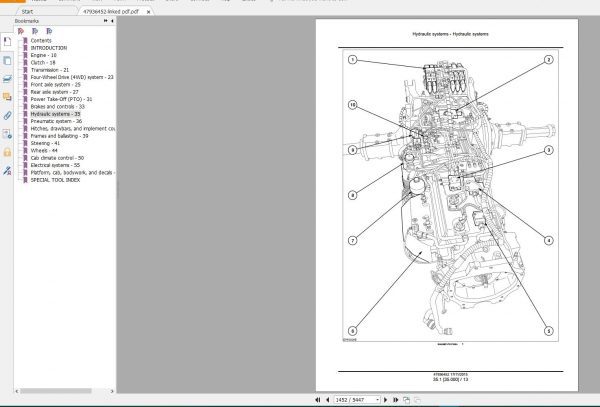Case Tractors New Model Service Manual Full DVD7
