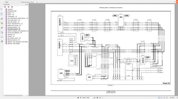 Case Tractors New Model Service Manual Full DVD9