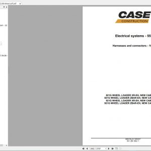 Case Wheel Loader New Model Service Manual Full DVD9