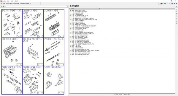 ISUZU CSS NET EPC 04201915