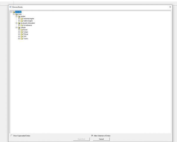 ISUZU CSS NET EPC 0420193