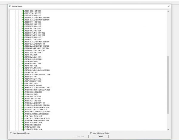 ISUZU CSS NET EPC 0420195
