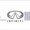 Infiniti Full Set Manual 1999 20XX USA market 1