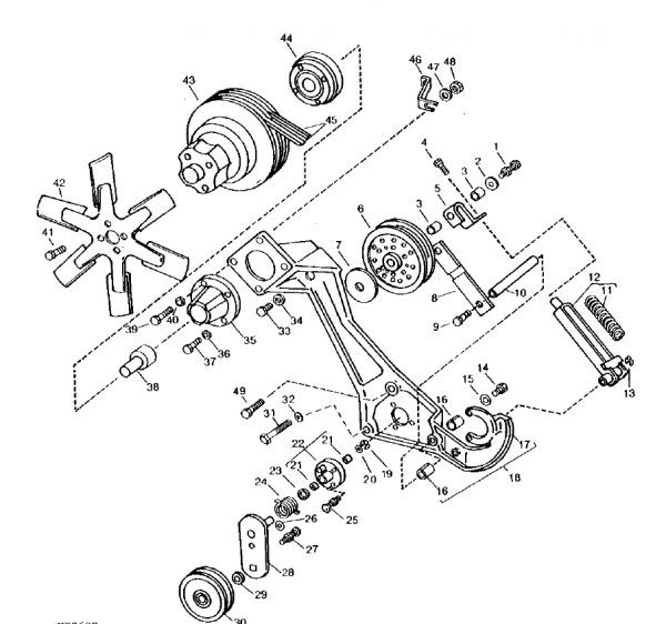 John Deere 8820 COMBINE WITH 844 CORN HEAD Tractors Parts Catalog UN 01JAN94 4