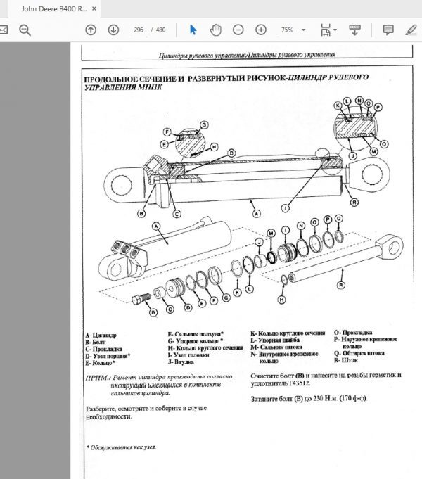 John Deere Series Tractors 8100 8200 8300 8400 Repair manual TM169918CEH96 5