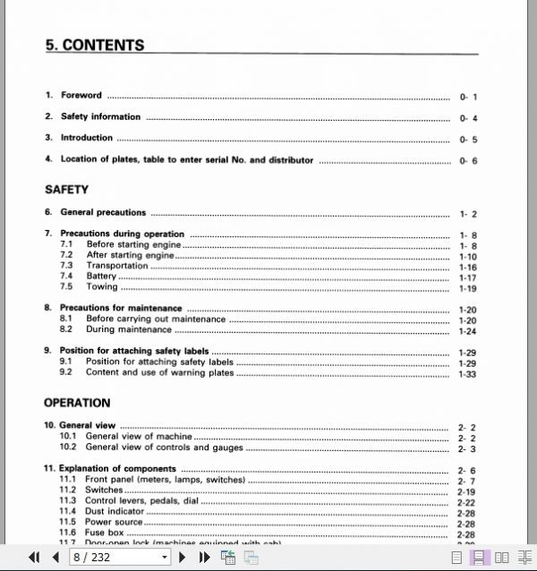 Komatsu Bulldozer D155AX 5 70001 and up Operator Maintenance Manual EN SEAM021202T 2