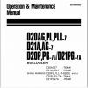 Komatsu Bulldozer D20AGPLPLL D21AAG D20PPG D21PG Operator Maintenance Manual EN SEAM000902 1
