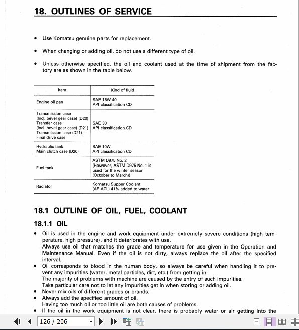 Komatsu Bulldozer D20AGPLPLL D21AAG D20PPG D21PG Operator Maintenance Manual EN SEAM000902 3