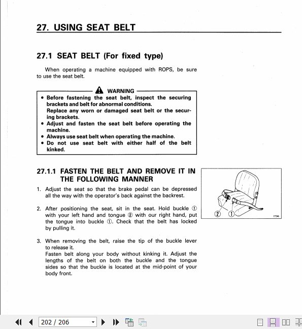 Komatsu Bulldozer D20AGPLPLL D21AAG D20PPG D21PG Operator Maintenance Manual EN SEAM000902 4