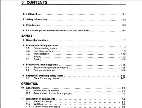 Komatsu Bulldozer D31E 37E P PL PLL Operator Maintenance Manual EN SEAM01142004 2