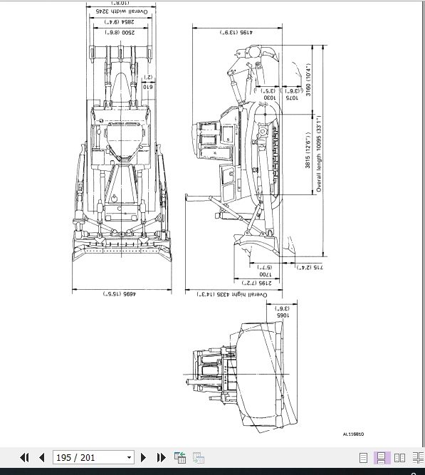 Komatsu Bulldozer D375A 2 16305 and up Operator Maintenance Manual EN SEAM008300