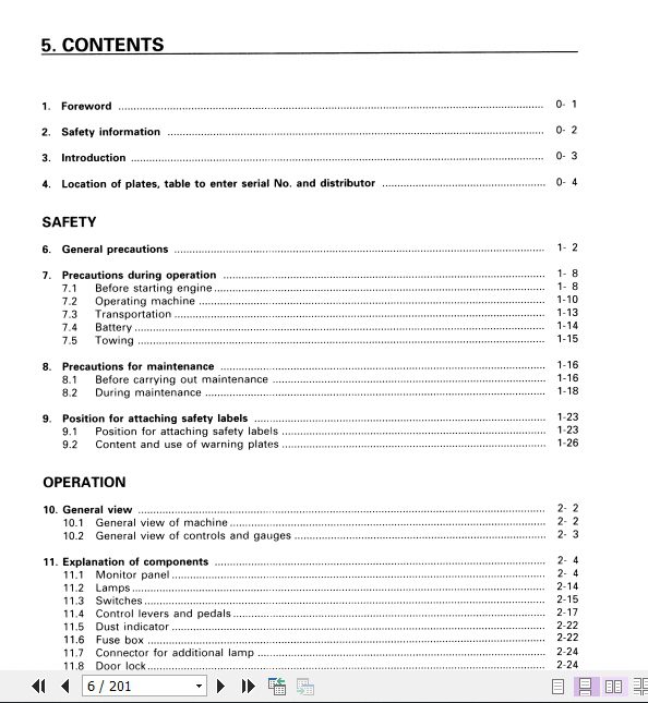 Komatsu Bulldozer D375A 2 16305 and up Operator Maintenance Manual EN SEAM008300 2