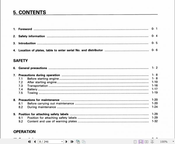 Komatsu Bulldozer D375A 3 17501 and up Operatorn Maintenance Manual EN SEAM022602T 2