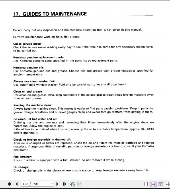 Komatsu Bulldozer D475A 2 10365 and up Operator Maintenance Manual EN SEAM007603T 3
