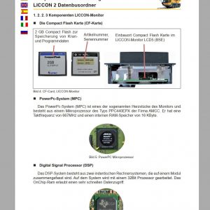 Liebherr Crane LICCON Error Codes Manual CD15