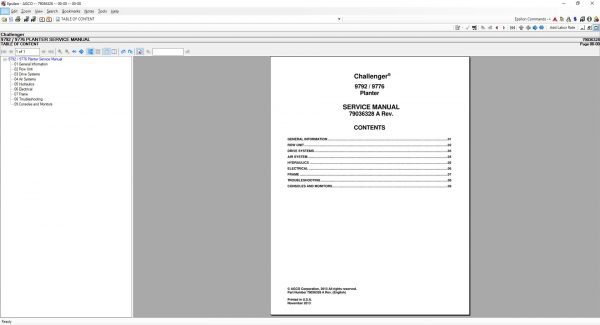 Challenger NA AG North America 052019 Part Book Workshop Service Manuals5