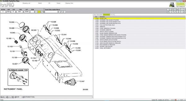 Clark ForkLift Parts Pro Plus v485 05201910