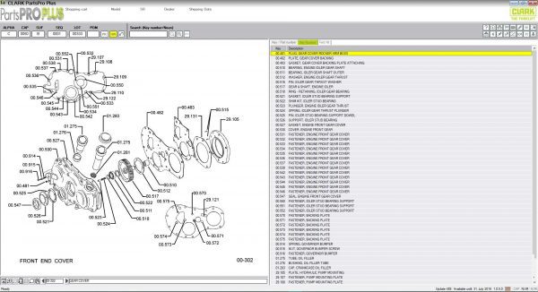 Clark ForkLift Parts Pro Plus v485 05201912