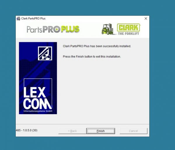 Clark ForkLift Parts Pro Plus v485 0520192