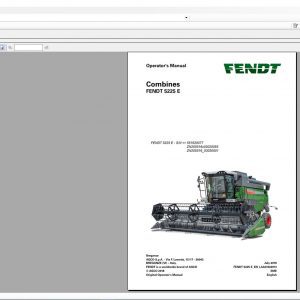 Fendt AG Europe Parts Catalog Workshop Service Manuals 0520199