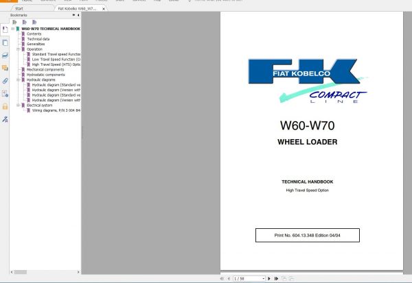 Fiat Kobelco Full Service Manual DVD2 1