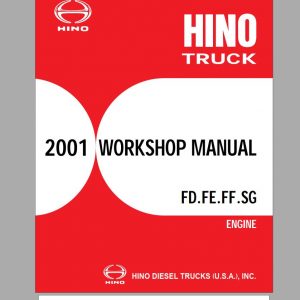 HINO Truck Workshop Manuals 2001 CD2