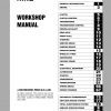 HINO Truck Workshop Manuals 2003 CD3