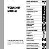 HINO Truck Workshop Manuals 2004 CD3