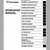 HINO Truck Workshop Manuals 2006 CD3