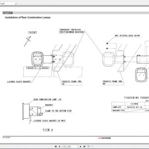 HINO Truck Workshop Manuals 2006 CD4