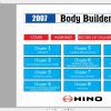 HINO Truck Workshop Manuals 2007 CD2