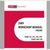HINO Truck Workshop Manuals 2009 CD3