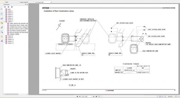 HINO Truck Workshop Manuals 2011 CD3